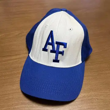 AF 에어포스 미국 공군 캡 파랑과 화이트 프리 사이즈