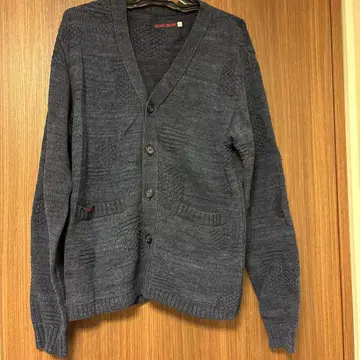 BLUE/BLUE 다크 그레이 가디건 사이즈 2