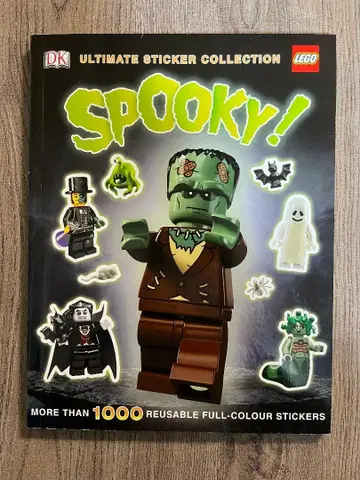 LEGO 레고 SPOOKY! 미니 피규어 스티커 도서
