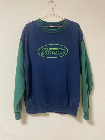 XLARGE 크루넥 맨투맨 그린