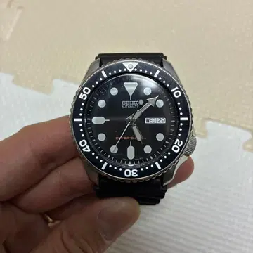SEIKO 7S26-0020 다이버 워치 고무 벨트
