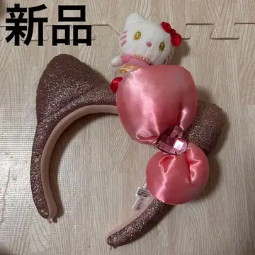 USJ 유니버셜 스튜디오 키티 반짝반짝 머리띠 새상품