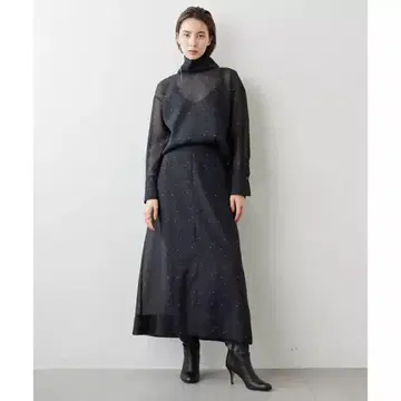 star 프린트 블라우스 & 스커트 셋업 whimgazette