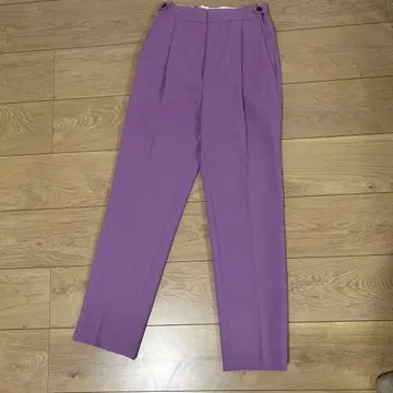 ADAM ET ROPE 퍼플 슬랙스