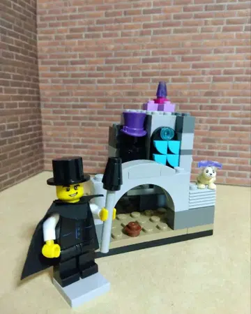 LEGO MOC 찰리와 초콜릿 공장 미니 피규어 포함