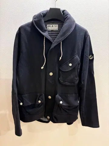 NATIC MARINE 맨투맨 블루종 쭈리 보더