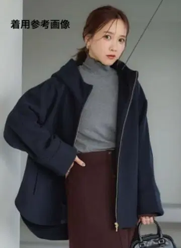 시마무라 mysa closet 울 후드 부착 자켓 코트 아우터