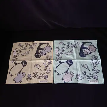 Suica 펭귄 프레미이코로미이 밀거즈 타월 2장 세트