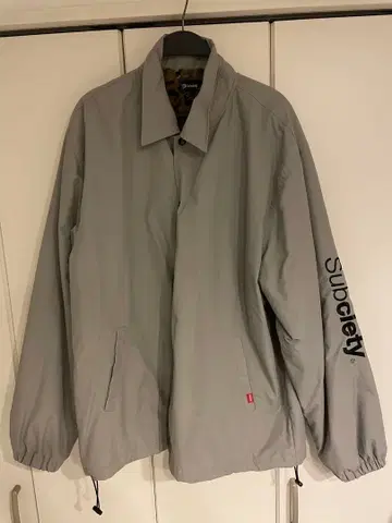 Subciety 나일론 자켓 XL 실버