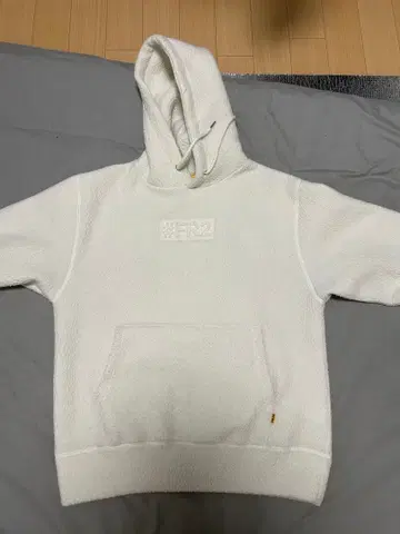 #FR2 플리스 보아 후드티 화이트