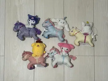 산리오 캐릭터즈 슈가 푸르 푸르셀 전 5종 컴플리트 마이멜로디