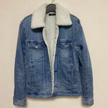 AZUL by moussy 보아 안감 데님 자켓