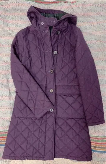 MACKINTOSH 퀼팅 자켓 34 보라색