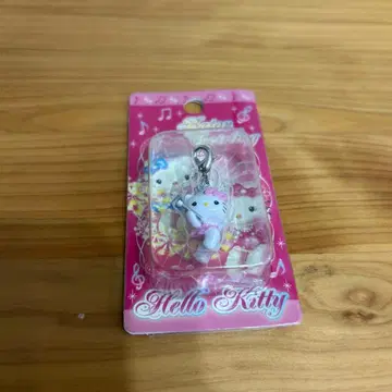 헬로키티 스트랩 보라색