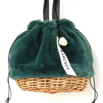 MARCHER 에코 퍼 복조리 카고백