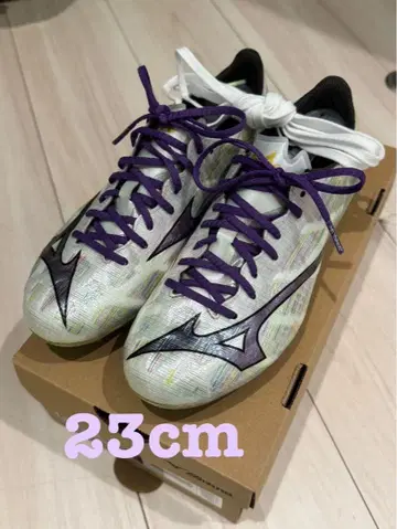 새상품급 23cm 미즈노 알파 2 ELITE