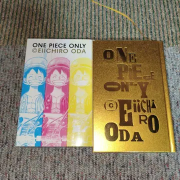 ONE PIECE ONLY전 공식 도록&포스터 클리어 커버 포함
