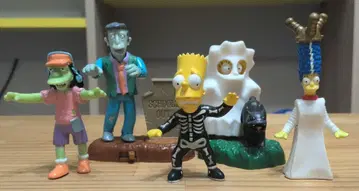 심슨 버거킹 밀토이 5종 세트