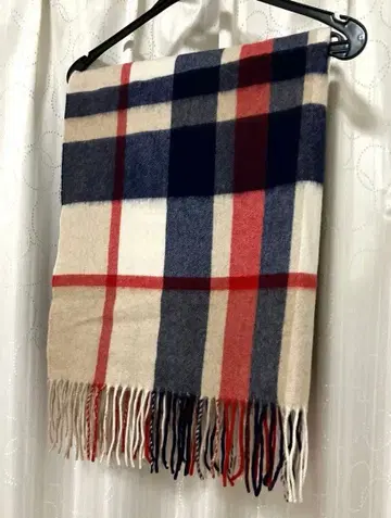 MACKINTOSH PHILOSOPHY 체크 무늬 스톨 캐시미어