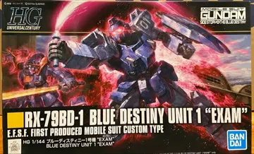 HG 1/144 RX-79BD-1 블루 데스티니 유닛 1 'EXAM'