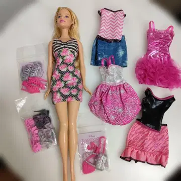 바비 인형 드레스 의류 잡화 묶음 판매