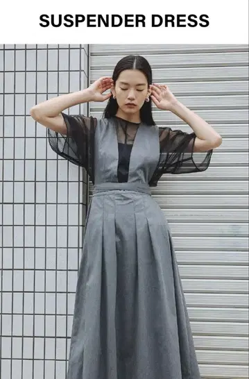 Dickies 디키즈 별주 서스펜더 드레스