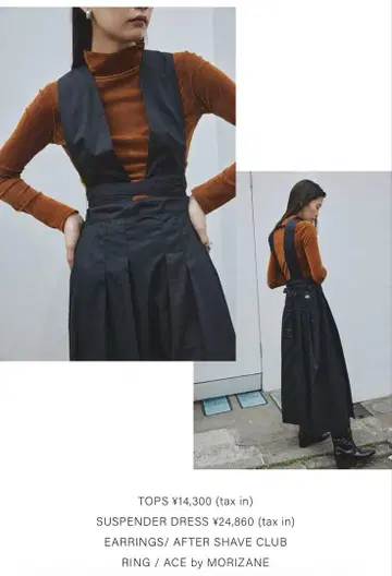 Dickies 디키즈 별주 서스펜더 드레스