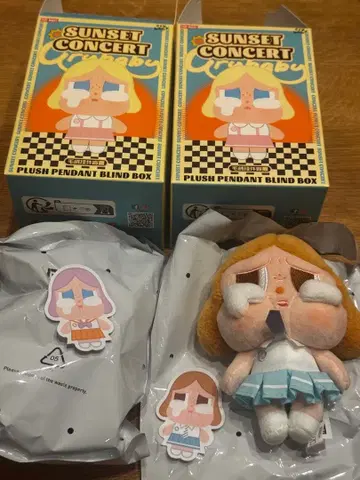 POPMART CRYBABY SUNSET CONCERT