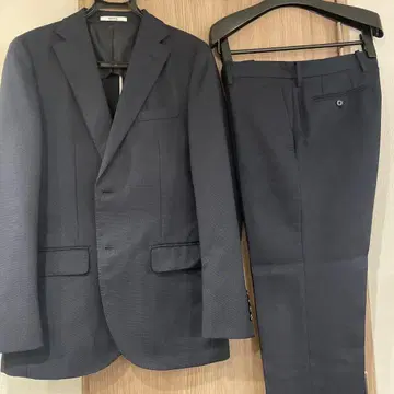 네이비 비즈니스 정장 TROTTER MACKINTOSH