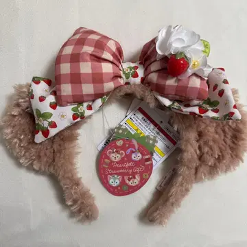 더피 딸기 머리띠