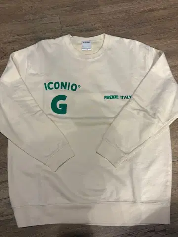 ICONIQ 프론트 로고 트레이닝복 XL 크림