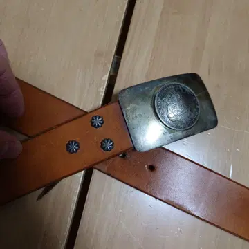 퍼스트 애로우즈 가죽 벨트