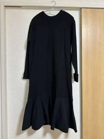 니트 플레어 원피스