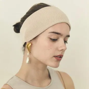 room153 헤어밴드 베이지 미사용