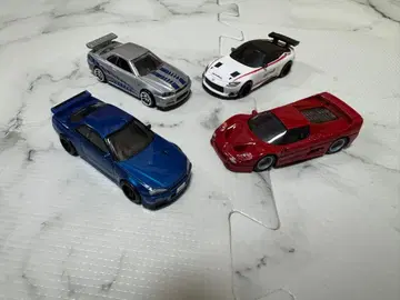 핫휠 GT-R R34 GT4 페라리 F50 루스 4세트
