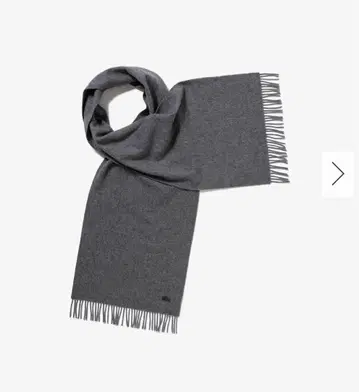 라코스테 리버서블 메리노울 머플러 믹스 그레이