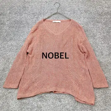 [ NOBEL ] 노블 얇은 소재 니트 레이온 마 혼방 핑크 계열