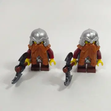 레고 미니 피규어 드워프 캐슬 2체 오리지널 재조합 정품 부품