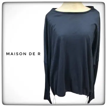 [새상품급] 메종 드 알 스무스 드로우 스트링 티셔츠 블랙 F