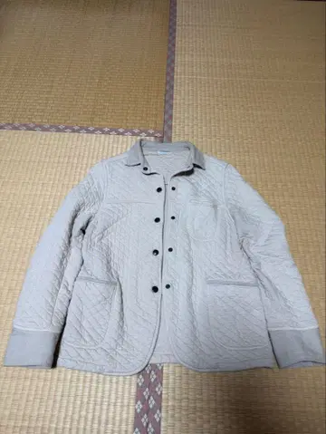 ARMEN ] 퀼팅 자켓 아우터 - 베이지 색상