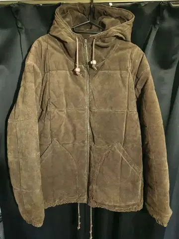 Canadian passport 퀼팅 후드 부착 자켓 M