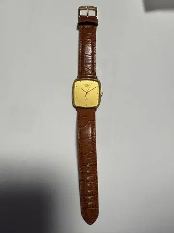 RADO 골드 쿼츠 손목시계