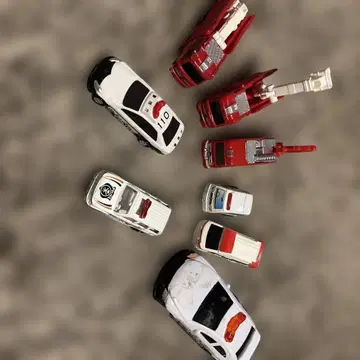 구급 소방 경찰 미니카 세트 순찰차 구급차 등