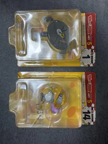 톰과 제리 피규어 세트 1과 14