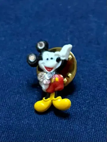 핀 배지 미키마우스 BALLOU REG'D (BALLOU 각인 있음)