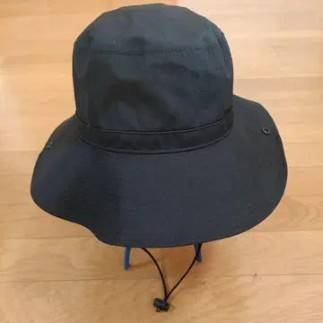 [ 무인양품 ] 블랙 아웃도어 햇 조정 가능