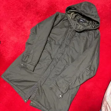 남성용 모즈 코트 카키 L