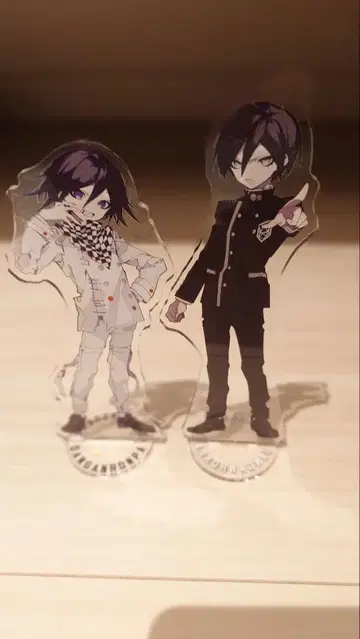 단간론파 V3 모치즈키 케이 아크릴 스탠드 2체 세트 (사이하라, 오마)