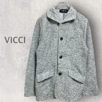 [비치] 카라 부착 자켓 아우터 L 캐주얼 심플 긴팔 겉옷