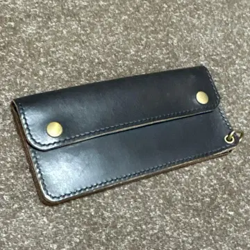 롱 트래커 월렛 언덕 염색 블랙 차심